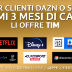 Offerta imperdibile: per i clienti Dazn o Sky I primi 3 mesi li offriamo noi.